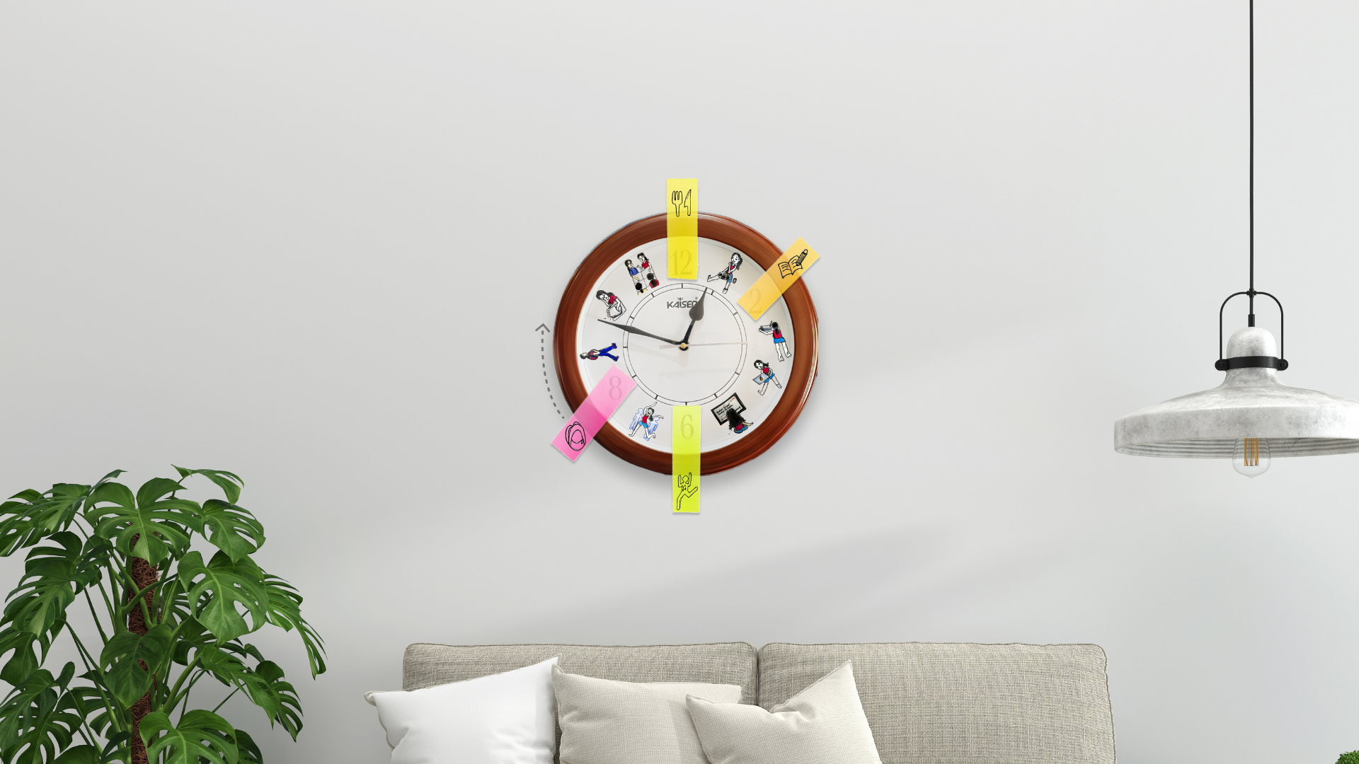 6. Schedule infographic